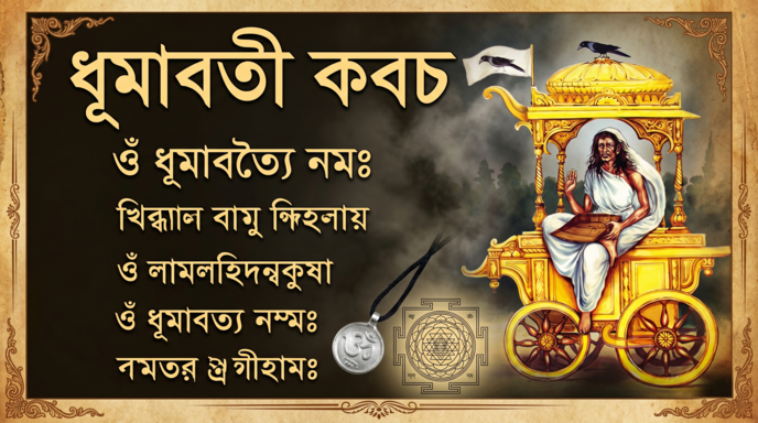 ধূমাবতী কবচ — Book Puja on Jotishbani